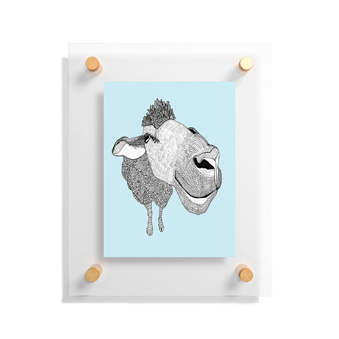 Casey Rogers Sheep Floating Acrylic Print