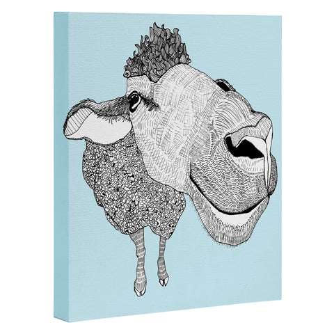 Casey Rogers Sheep Art Canvas