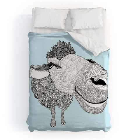 Casey Rogers Sheep Duvet Cover