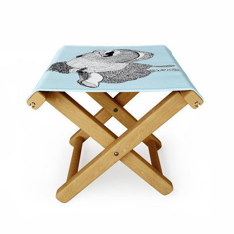 Casey Rogers Sheep Folding Stool