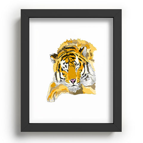 Casey Rogers Sleepy Tiger Recessed Framing Rectangle