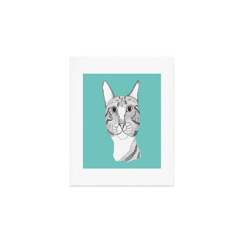 Casey Rogers Tabby Cat Art Print