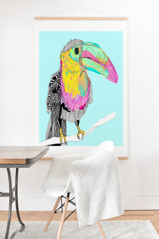 Casey Rogers Toucan Art Print And Hanger