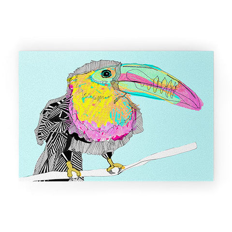Casey Rogers Toucan Welcome Mat