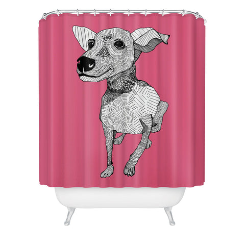 Casey Rogers Whipper Shower Curtain