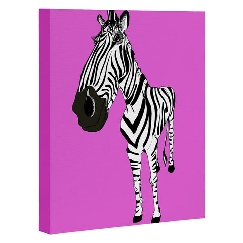Casey Rogers Zebra Art Canvas