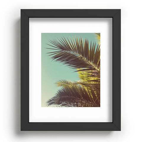 Cassia Beck Autumn Palms Recessed Framing Rectangle