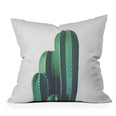 Cassia Beck Organ Pipe Cactus Throw Pillow