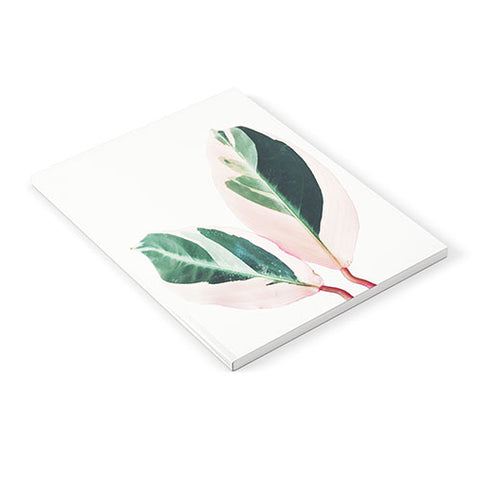 Cassia Beck Pink Leaves I Notebook