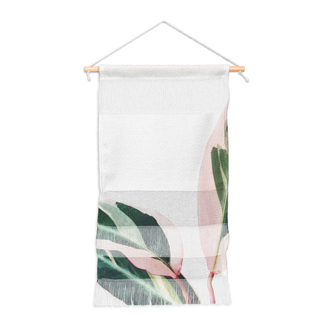 Cassia Beck Pink Leaves II Wall Hanging Portrait
