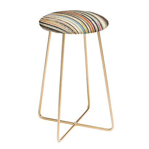 Cassia Beck Record Collection Counter Stool