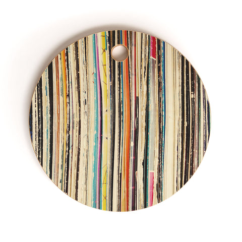 Cassia Beck Record Collection Cutting Board Round