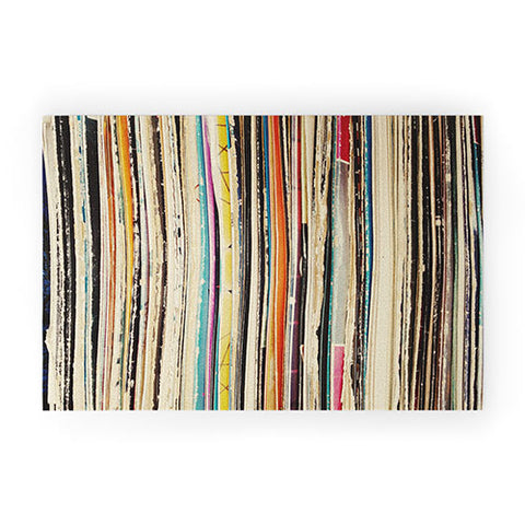 Cassia Beck Record Collection Welcome Mat
