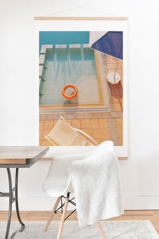 Cassia Beck Swimming Pool Art Print And Hanger