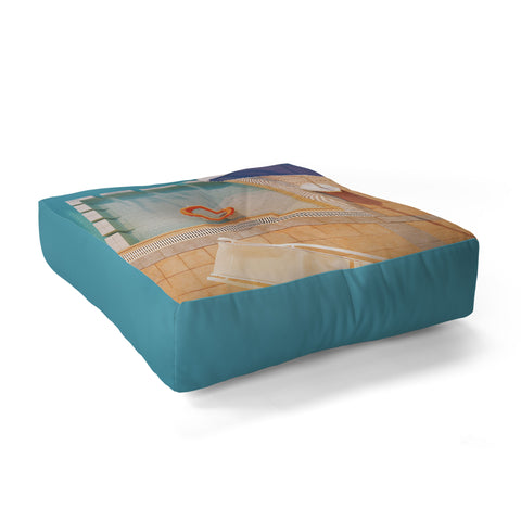 Cassia Beck Swimming Pool Floor Pillow Square