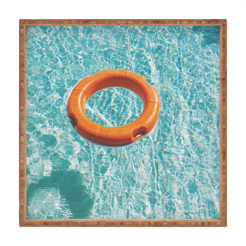 Cassia Beck Swimming Pool III Square Tray