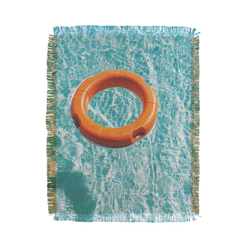 Cassia Beck Swimming Pool III Throw Blanket