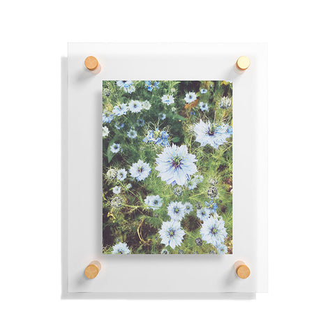 Cassia Beck The Blue Garden Floating Acrylic Print