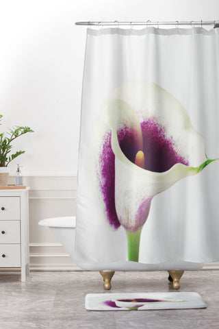 Cassia Beck The Calla Lily Shower Curtain And Mat
