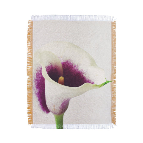 Cassia Beck The Calla Lily Throw Blanket