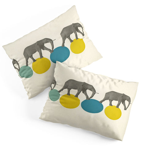 Cassia Beck Travelling Elephants Pillow Shams