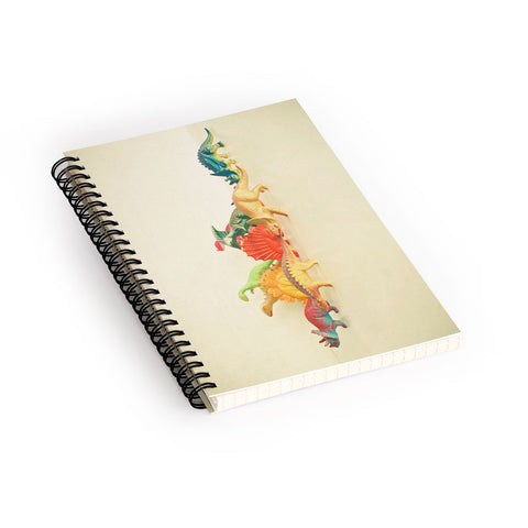 Cassia Beck Walking With Dinosaurs Spiral Notebook