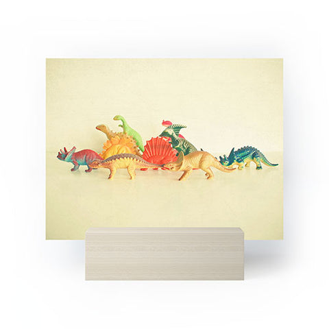Cassia Beck Walking With Dinosaurs Mini Art Print