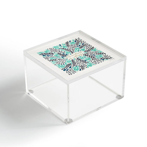 Cat Coquillette Adventure is Calling Navy Mint Acrylic Box