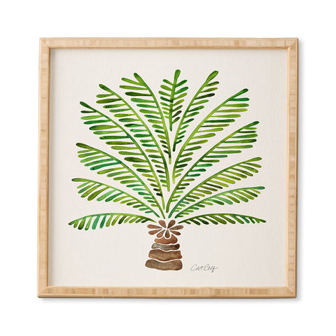 Cat Coquillette Bali Palm Tree Framed Wall Art