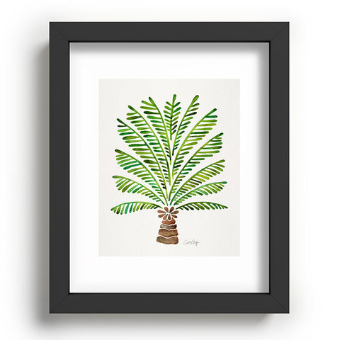 Cat Coquillette Bali Palm Tree Recessed Framing Rectangle