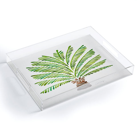 Cat Coquillette Bali Palm Tree Acrylic Tray