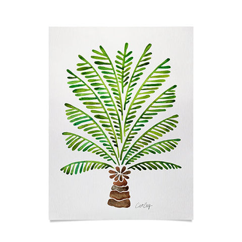 Cat Coquillette Bali Palm Tree Poster