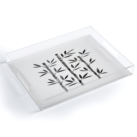 Cat Coquillette Black Bamboo Acrylic Tray