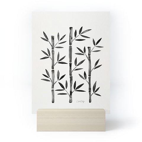 Cat Coquillette Black Bamboo Mini Art Print