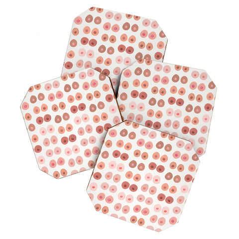 Cat Coquillette Boobs Coaster Set