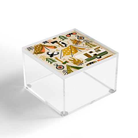 Cat Coquillette Camping Kit Olive Palette Acrylic Box