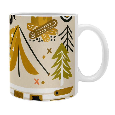 Cat Coquillette Camping Kit Olive Palette Coffee Mug