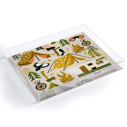 Cat Coquillette Camping Kit Olive Palette Acrylic Tray