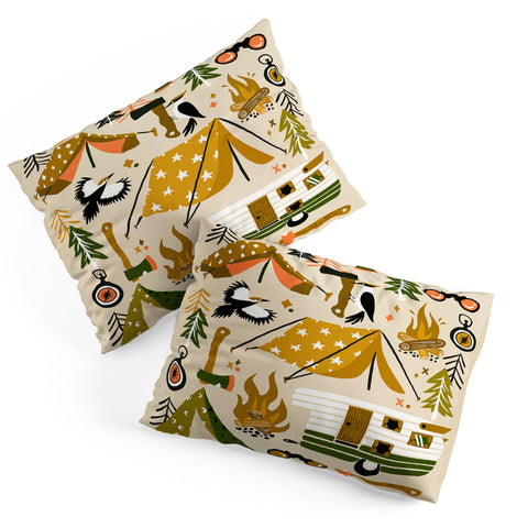 Cat Coquillette Camping Kit Olive Palette Pillow Shams