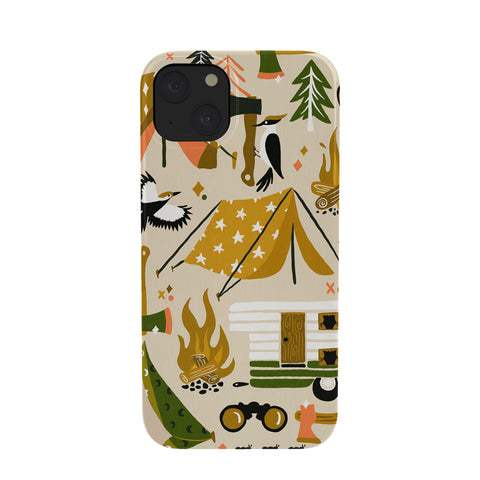 Cat Coquillette Camping Kit Olive Palette Phone Case