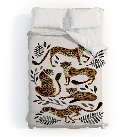 Cat Coquillette Cheetah Collection Duvet Cover