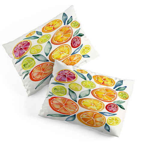 Cat Coquillette Citrus Slices Pillow Shams