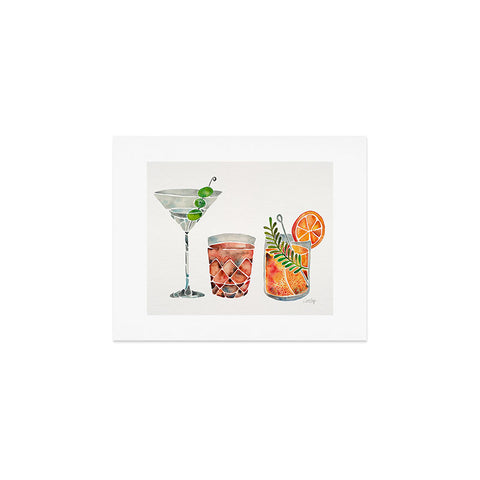Cat Coquillette Classic Cocktails 1960s Art Print