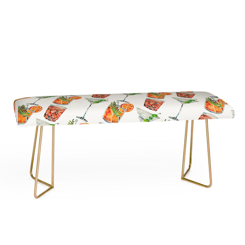 Cat Coquillette Classic Cocktails 1960s Bench