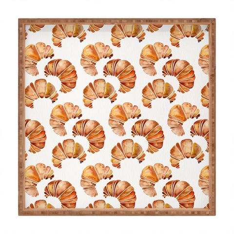 Cat Coquillette Croissant Collection Square Tray