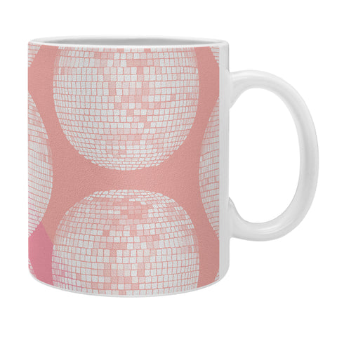 Cat Coquillette Disco Ball Blush Coffee Mug