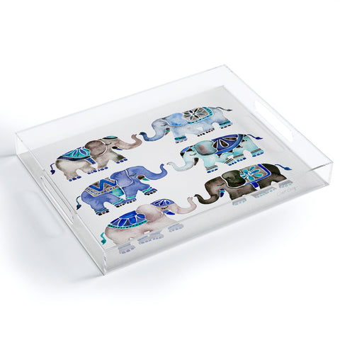 Cat Coquillette Elephant Collection Acrylic Tray