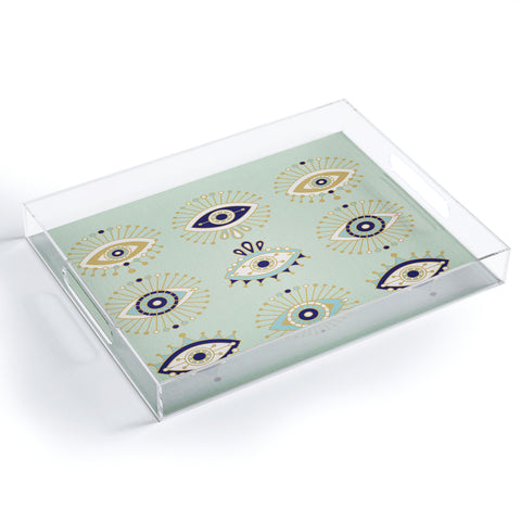 Cat Coquillette Evil Eye Collection Acrylic Tray