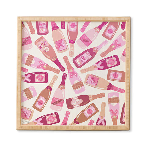 Cat Coquillette French Champagne Collection Pink Framed Wall Art
