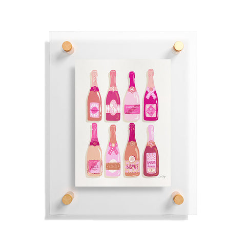 Cat Coquillette French Champagne Collection Pink Floating Acrylic Print
